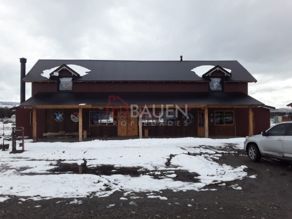Moto parador en Ruta 40 San Martín de los Andes