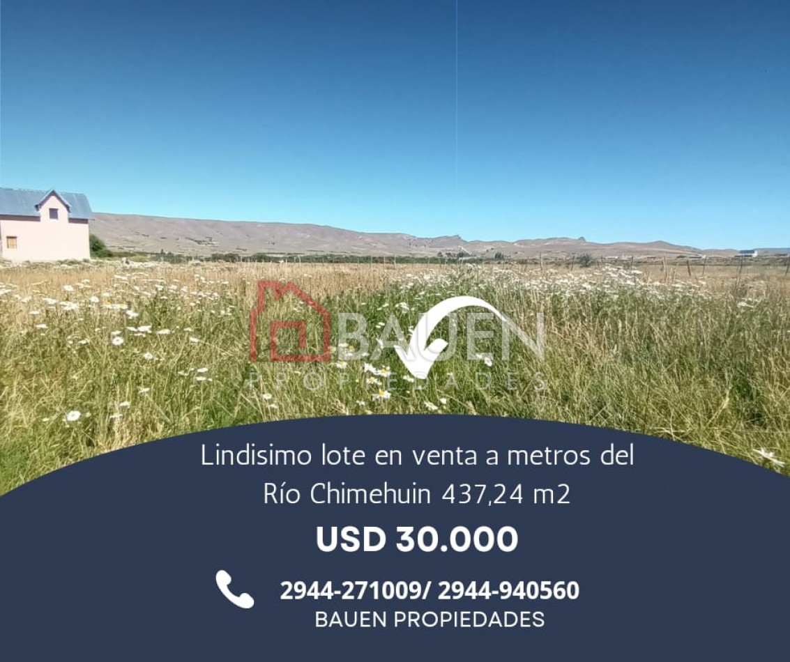 Lote Barrio Jardines del Chimehuin Junin de los Andes