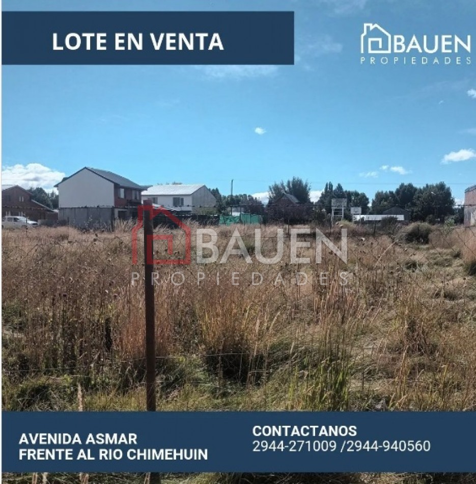 Privilegiado Lote frente al Rio Chimehuin en Junin de los Andes Neuquen